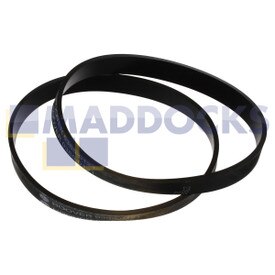 Originele aandrijfriemen voor Hoover Candy Turbopower U1100, U2194/8, U2332/6, U24-5-600 (V7) (pakket van 2)