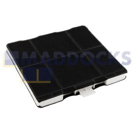Compatibel met Bosch Siemens DWB, DWA, DWK, DWW, LC, D, DIA, LF, I-serie afzuigkap actieve kool-koolstoffilter (DHZ5326)
