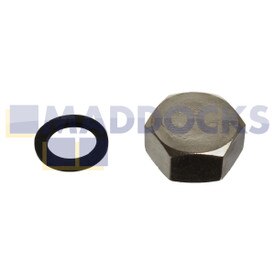 Echte originele Indesit blanking 3/4" stop end messing dop (pak van 10)