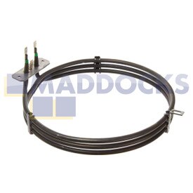 Echte originele kachels, Belling, New World 444443923, 444410232 Series Fan Oven Element (2000W)