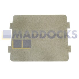 Echte, originele Hoover Candy Multi-Model montage Magnetron Wave gids deksel (100 mm x 108 mm)