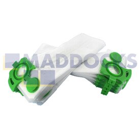 Echte originele Sebo Felix & Dart Upright-serie "Ultra-Bag" SMS-stofzakken en filters met polybags (pak van 10)