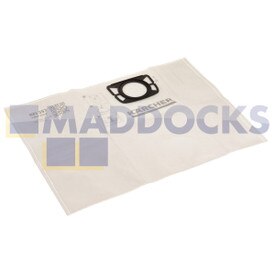 Originele Karcher 'KFI357' Type WD2, WD3, KWD1-3, WD3.200-WD3.800M, SE4001-2 Serie Stofzuiger SMS Microvezel Stofzakken (Pak van 4)