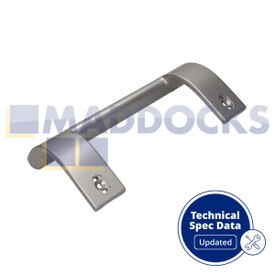 Genuine Original Beko CXF5104, DSE28000, DSE30000 Series Externally Mountable Silver Fridge Handle