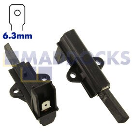 Compatibele koolborstels voor Indesco-motor 1ste type (28 mm x 12 mm x 5 mm, pakket van 2)