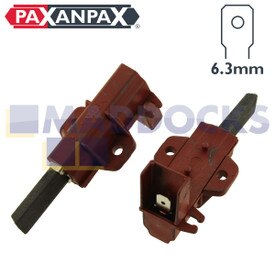 Compatibele koolborstels voor Indesco/ICE-motor 3e type (26 mm x 12,5 mm x 5 mm, pakket van 2)