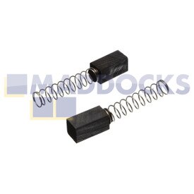 Compatibel voor Black & Decker elektrisch gereedschap en grasmaaiers Motor Koolborstels (6,3 mm x 6,3 mm, 13 mm, set van 2)