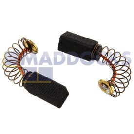 Compatibele koolborstels voor Black & Decker-grasmaaier vierkant profiel en elektrisch gereedschap (13 mm x 6,3 mm x 6,3 mm, pakket van 2)