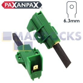 Compatibele koolborstels voor Arcelik motortype L24MF7' (35 mm x 17 mm x 5 mm, pakket van 2)