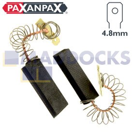 Compatibele hoogwaardige composietkoolborstels voor meerdere modellen Bosch, Neff, Siemens (36mm x 12 mm x 5 mm, pakket van 2)
