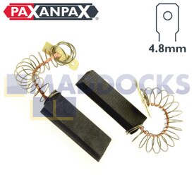 Compatibele hoogwaardige composietkoolborstels voor Bosch, Neff, meerdere modellen Siemens met motor OEM-grade (36 mm x 12 mm x 5 mm, pakket van 2)