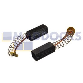 Compatibel voor Bosch boor, schuurmachine, snijder, schroevendraaier, decoupeerzaag, heggenschaarmotor Koolborstels (6,5 mm x 6,5 mm x 17 mm, set van 2)