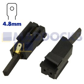 Originele niet-composiet GEC/GDA-motorkoolborstels (25 mm x 9 mm x 4 mm, pakket van 2)