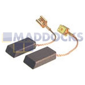 Compatibele koolborstels voor Hoover-motor type SD22PD (25 mm x 12,5 mm x 5 mm, pakket van 2)