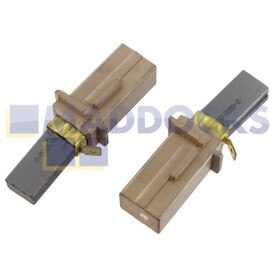 Origineel door Ametek Lamb geproduceerde koolostofborstels voor 7,2" 220-240V motors, voor 28-Bar, 1,339" collectors (833450-53, 26 mm x 14 mm x 8 mm, pakket van 2)