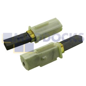 Origineel door Ametek Lamb geproduceerde koolostofborstels voor 5,7" 220-240V-motors, 323" breedte voor 22-Bar, 1,275" collectors (833423-62, 30 mm x 11 mm x 8 mm, pakket van 2)