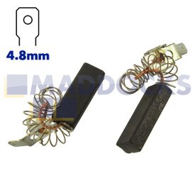 Compatibele Gold Seal-motorkoolborstels voor Miele W400 Type; Philco Philco WMN1062 Softline, WNN1062 (28 mm x 10 mm x 6,2 mm, pakket van 2)
