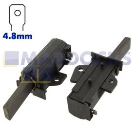 Compatibele motorkoolborstels voor Sole (28mm x 12 mm x 5mm, pakket van 2)