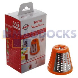Echte originele Tefal Fresh Express HV4-serie fijne raspen oranje kegel