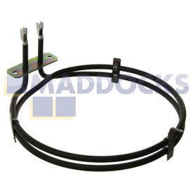 Compatibel voor Belling 44444xxxx, XOU69MF; Howden HJA3300, HJA3313, HJA3650, HJA4610 Serie Ventilator Oven Element (2000W)