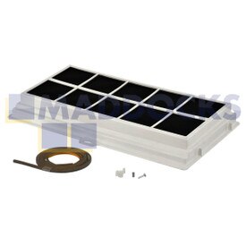 Origineel koolstoffilterpakket voor BSH Bosch DHE645MGB, DWEPI1AGR, DHE635BGB, DHE645MGB, LE1TIE1GB, LE1TIE2GB, LE1TIE3GB (DSZ11AF)