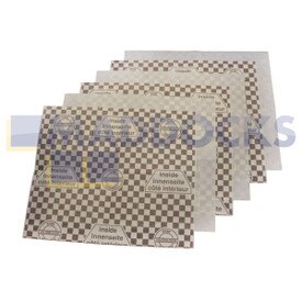 Originele universele papier vetfilters voor afzuigkap op maat te knippen voor BSH Bosch, Neff, Siemens (pakket van 6)