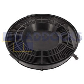 Compatibel Elica Type 28 koolstoffilter (240 mm x 33 mm, pakket van 1)