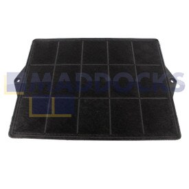 Compatibel door Indesit verpakt Elica Type 160 koolstoffilter (290 mm x 230 mm x 39 mm, pakket van 1)