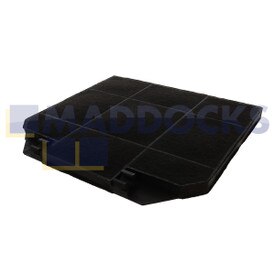 Compatibel Faber EFF72 koolstoffilter (264 mm x 235 mm x 16 mm, pakket van 1)