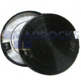 Genuine Original Hotpoint HE92SX, HTN41; Indesit H563, H573, H593, H661.1 Series 'Type DO29' Carbon Charcoal Cooker Hood Filter (Pack of 2)
