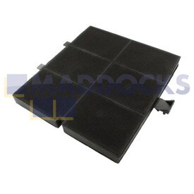 Compatibel koolstoffilter voor BSH Bosch DHZ5205(00), DKE, HBN7050GB/01; Neff D9, T2346N1/01, T2754N0/01, T29R8N0/01, U1722N0GB/03; Siemens LC47, HB131550B/02 (pakket van 1)