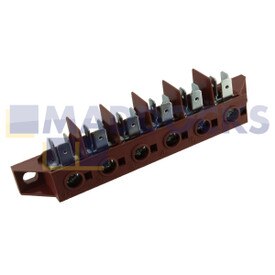 Universele verdeeldoos voor klemmenblok met 6 pennen