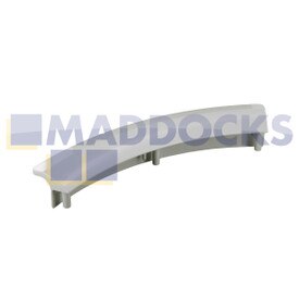 Originele witte plastic deurhendel voor wasdroger van BSH Bosch 3SC, WT3, WT4