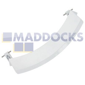 Originele witte plastic deurhendel voor wasmachine van BSH Bosch WAS-serie