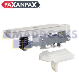 Compatibel met Ariston, Creda, Hotpoint, Indesit CTD00-40-80, IS70C, TCR2-serie deurvanger- en deurvergrendelingsset