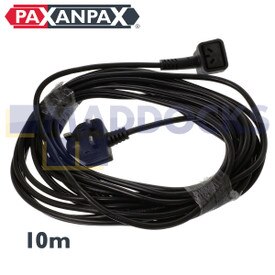 Compatibel voor Numatic zwarte kabel en 13A-stekker (2-pins connector, 10 m)