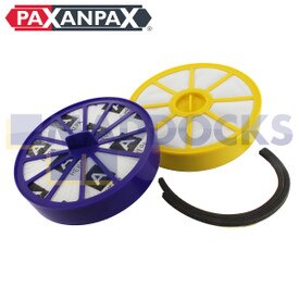 Pakket met twee compatibele HEPA-filters en afdichtingsset voor Dyson DC14 (pakket van 2)