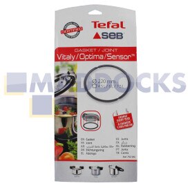 Originele pakkingsdichting voor snelkookpan van Tefal Vitaly, Kwisto X-PRESS, Sensor 6L