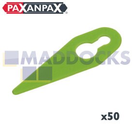 Compatible for Gtech ST04, ST05, ST20, GT3.0, GT4.0, GT50 Type Grass Trimmer Blades (Pack of 50)