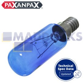 Compatibel voor Bosch, Neff, Siemens 'Daylight' Type Multi-Model Fitting Koelkast Vriezer Blauwe Lamp (25W, 230V-240V)