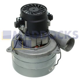 Originele door Ametek CZ geproduceerde 3-fase tangentieel-afvoermotor 5,7", 240V, 1400W compleet met behuizing en slang