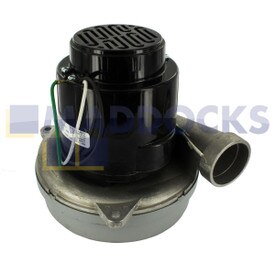 Originele door Ametek Lamb geproduceerde 2-fase tangentieel bypass-motor 6,6", 230V, 1600W, 122236-18