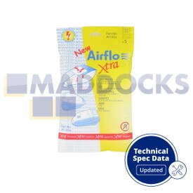 Compatibele SMS-zakken Airflo AF165X voor Daewoo RC105 (pakket van 5)