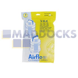 Compatibele papieren zakken Airflo AF483 voor Vax 2000 Canister (pakket van 5)