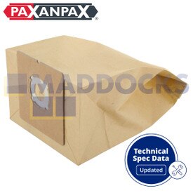 Compatibele papieren stofzakken Airflo VB252 voor Goblin Ace/Morphy Compact (pakket van 5)