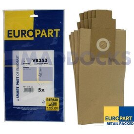 Compatibele papieren zakken VB353 voor Hotpoint 8630 (pakket van 5)