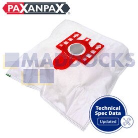 Compatibele SMS-zakken en filterpakket VB375H4 voor Miele FJM en H (pakket van 4 + 2)