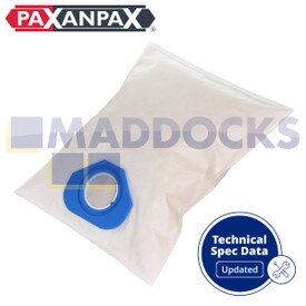 Compatible VB387H for Nilfisk GA70, GS80, GM90 Series SMS Microfibre Dust Bags (Pack of 5)