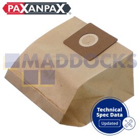 Compatibele papieren stofzakken VB649 voor Morphy Richards/Blomberg (pakket van 5)