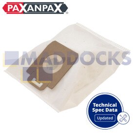 Compatibele papieren zakken VB689 voor Nilfisk Power-serie en Allergy Plus (pakket van 5)